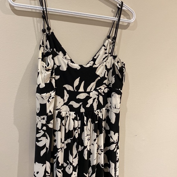 Ralph Lauren - Black and White Floral Dress - Picture 6 of 6